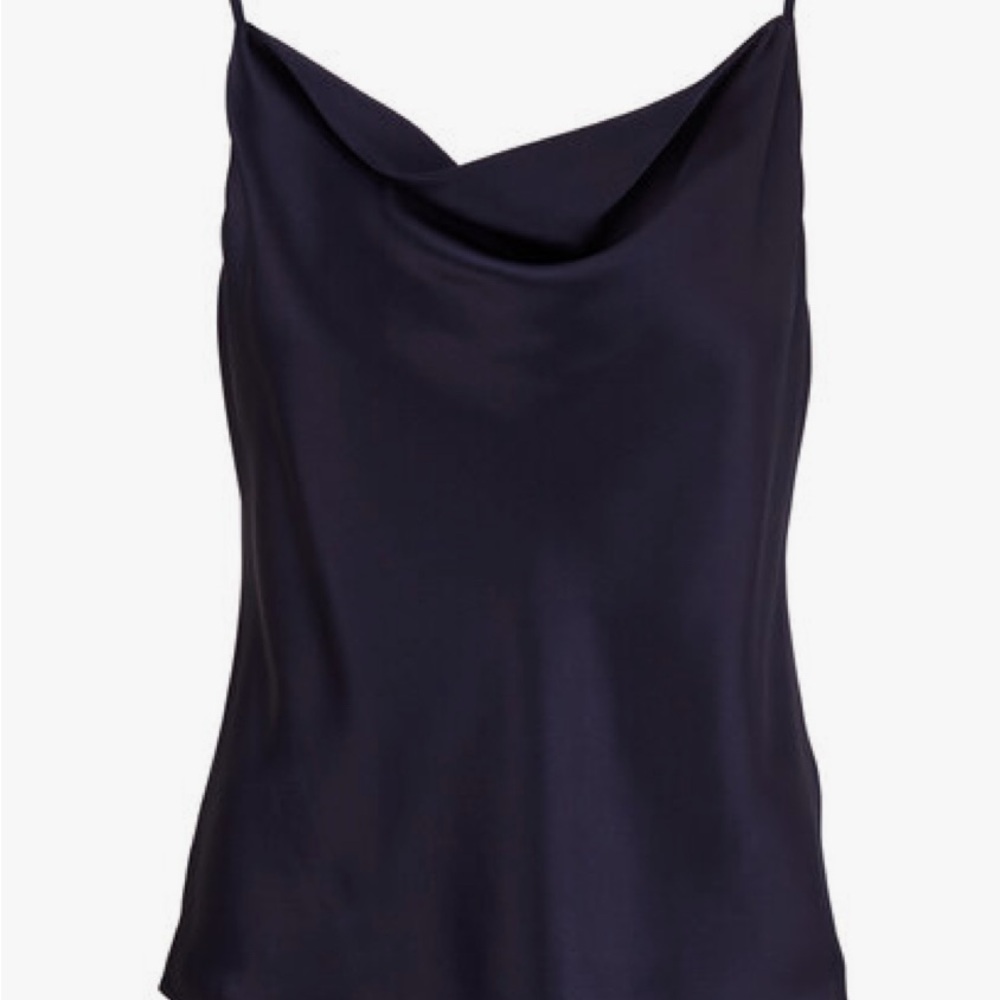 L'AGENCE Kay Cowl Tank - Midnight Blue - NWT - Medium